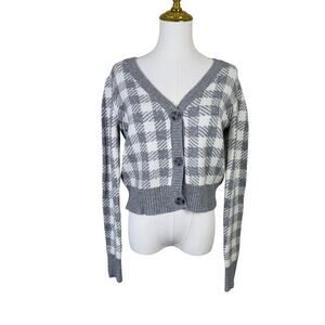 William Rast V Neck Button Up Cardigan Sweater US Women's S